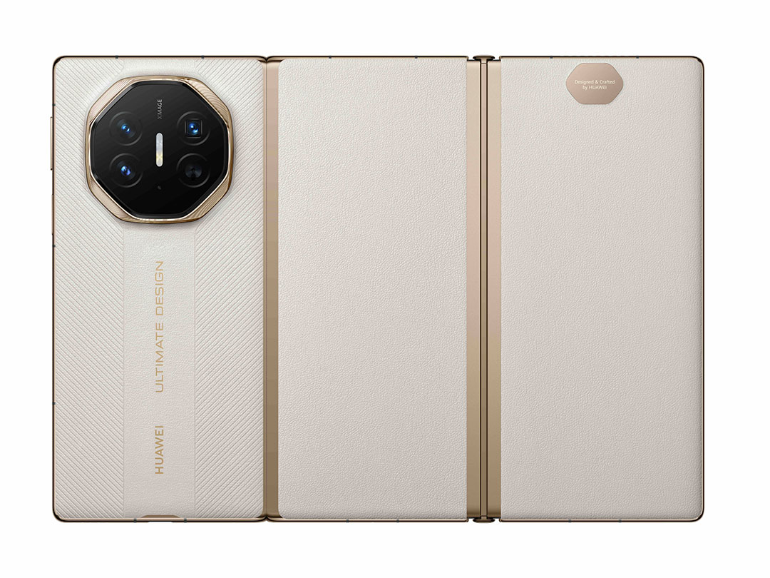 HUAWEI-Mate-XT-ULTIMATE-DESIGN-White Vegan Leather_back