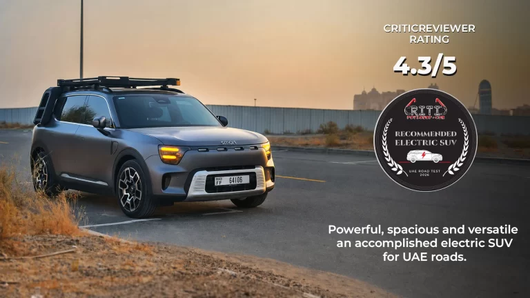 smart #5 Dune Edition during my three-day UAE road test